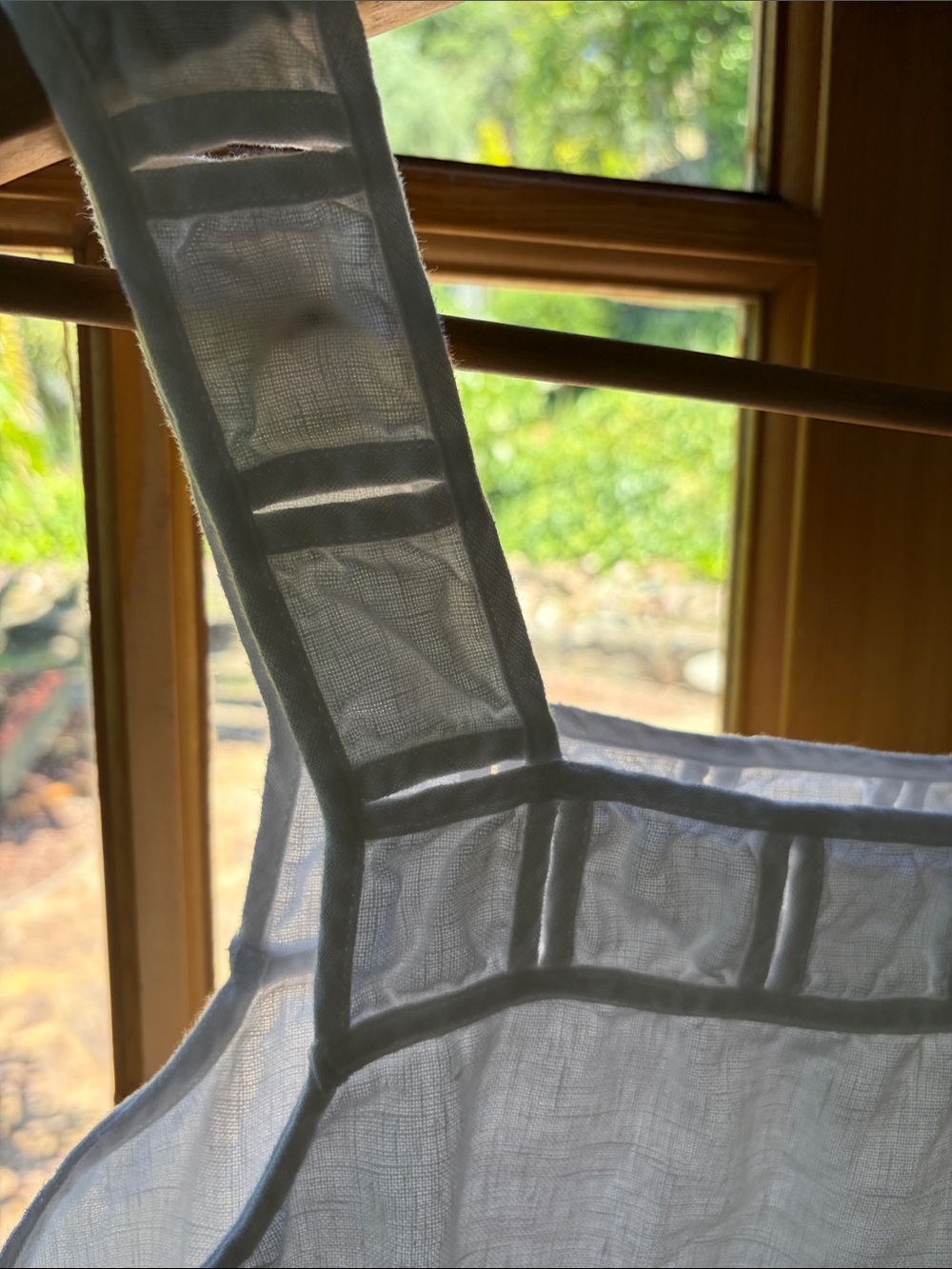 Madewell White Linen Square-Neck Top - Picture 3 of 4
